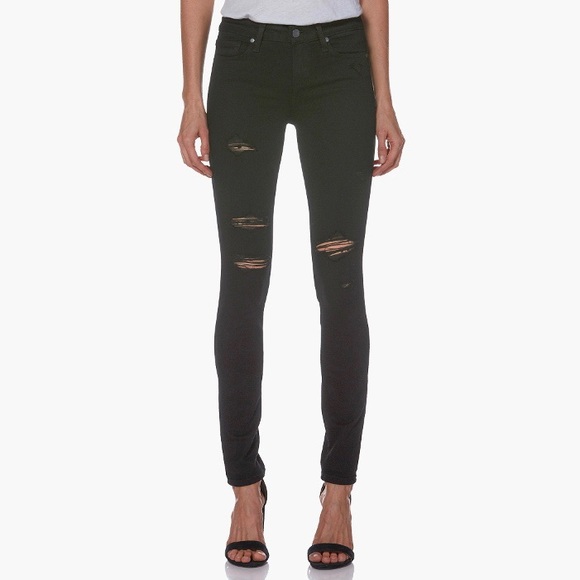 PAIGE Denim - PAIGE Verdugo Ultra Skinny Jeans in Dark Grey